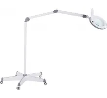 Лампа лупа ЛЛ-3 Атисмед на штативе, косметологическая, регулируемая