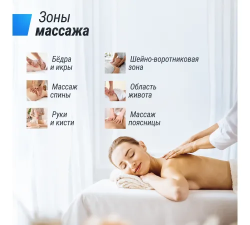 Массажная подушка UNIX Med Relax Pillow Grey