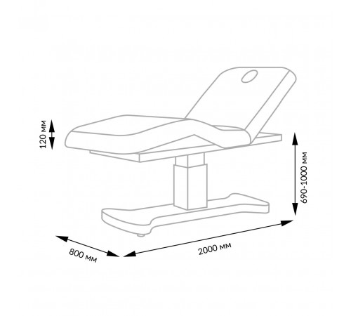 Спа-кушетка Милана