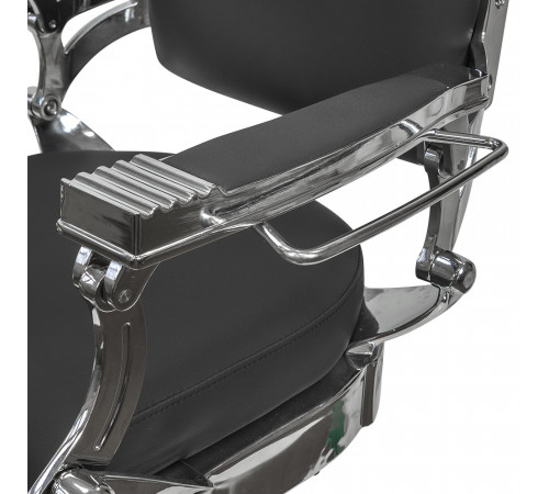 Кресло мужское барбер Стэнфорд черный матовый