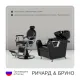 Парикмахерский комплект Ричард (кресло+мойка)