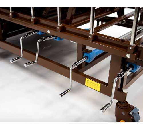 MET REMEKS XL Механическая медицинская кровать для ухода за лежачими больными с переворотом и туалетом, ширина ложа 120 см!