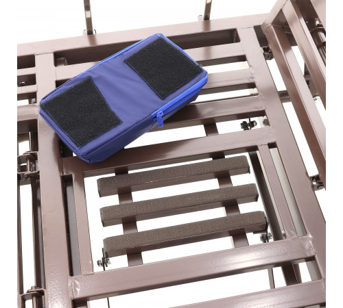 Кровать механическая YG-6 (ММ-2624Н-06/2124Н-04) ЛДСП с туалетным устройством и судном с крышкой, функцией «кардиокресло», в комплекте с матрасом