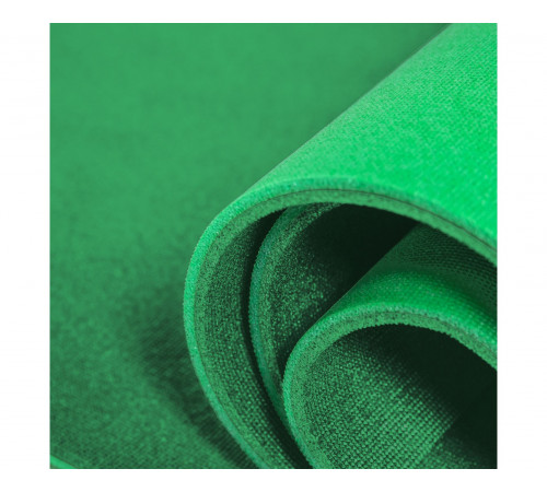 Коврик гимнастический рулонный однотонный 180*60*1 см ЗЕЛЕНЫЙ