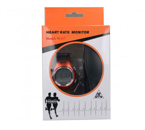 Нагрудный кардиодатчик + часы - монитор DFC W117 (комплект)