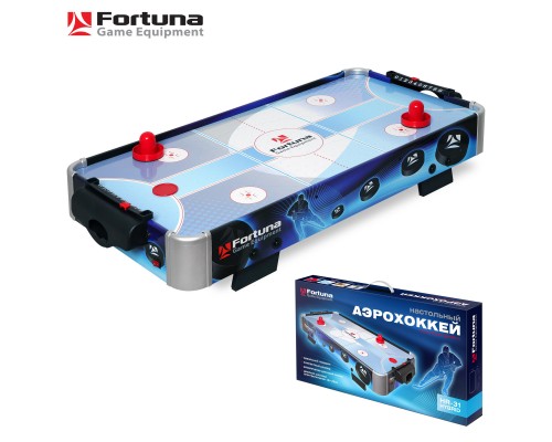 Аэрохоккей Fortuna HR-31 Blue Ice Hybrid настольный 86х43х15см