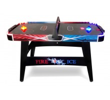 Игровой стол - аэрохоккей "Fire & Ice" 4ф