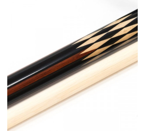 Кий / пирамида 2-pc "Vantex" (черный граб, падук, граб) корона