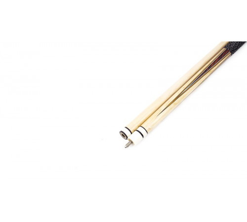 Кий / пирамида 2-pc "W-6040" (черный) с оплеткой