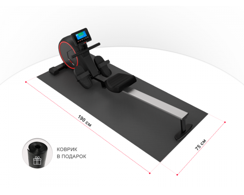 Гребной тренажер UNIX Fit Techno Rower 410E