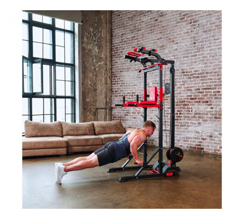 Турник-брусья, тяга сверху DFC HOMEGYM HOMCOM