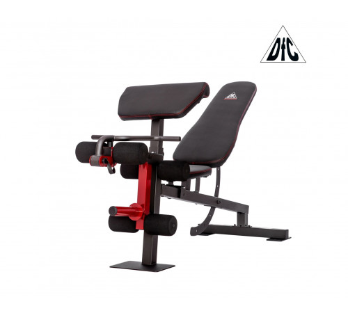 Силовой тренажер со скамьей и опциями DFC 8500 (D3023B+D3022SM)