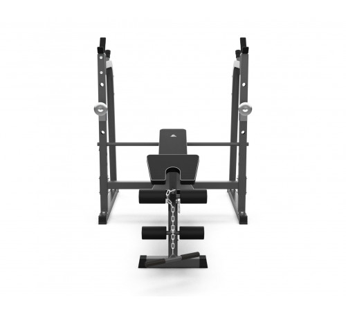 Скамья со стойками под штангу DFC D709