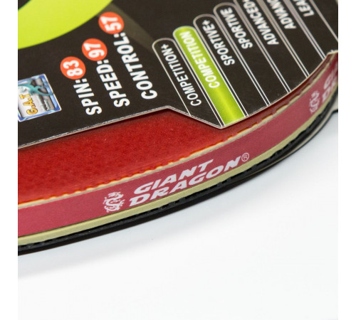 Теннисная ракетка Dragon Superspin 6 Star New (анатомическая)