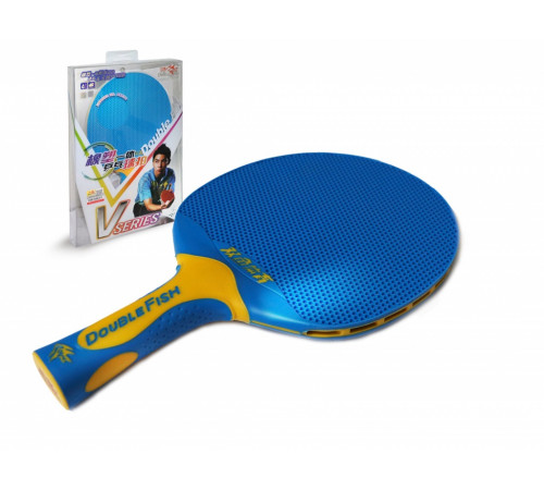 Ракетка для н/т Double Fish V1 series plastik (blue)
