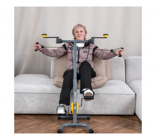 Велотренажер двойной DFC B810Y dual bike