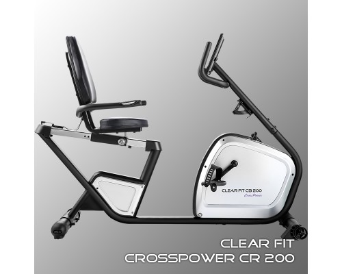 Горизонтальный велотренажер Clear Fit CrossPower CR 200