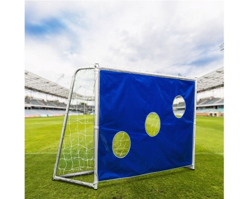 Ворота игровые DFC GOAL240T 240x150x65cm с тентом для отрабатывания ударов