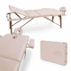 Массажный стол UNIX Стандарт / Standard 3 секции бежевый