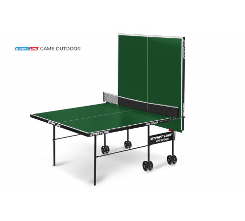 Теннисный стол Game Outdoor green всепогодный