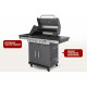 Газовый гриль 5+1 горелка