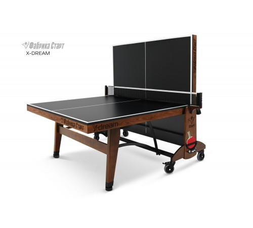 Стол теннисный X-dream ФС (Дуб натуральный(natur-wood), ЛДСП Графит)