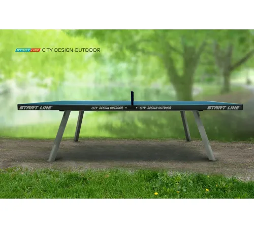Теннисный стол City DESIGN Всепогодный Синий