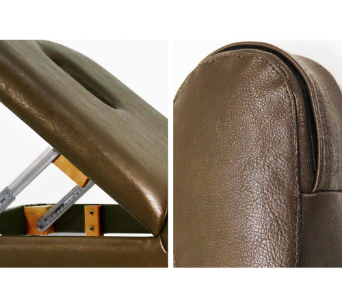 Массажный стол Relax Comfort коричневая кожа (№4)