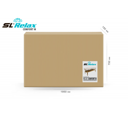 Массажный стол Relax Comfort-М бежевая кожа (№4)