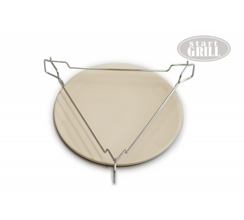 Комплект: универсальный держатель и камень для пиццы для гриля SG24 PRO